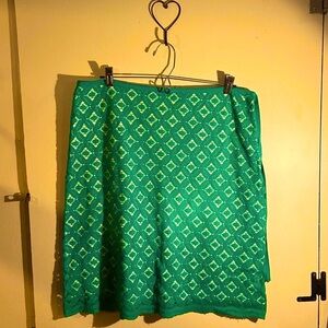 Max Studio green skirt
